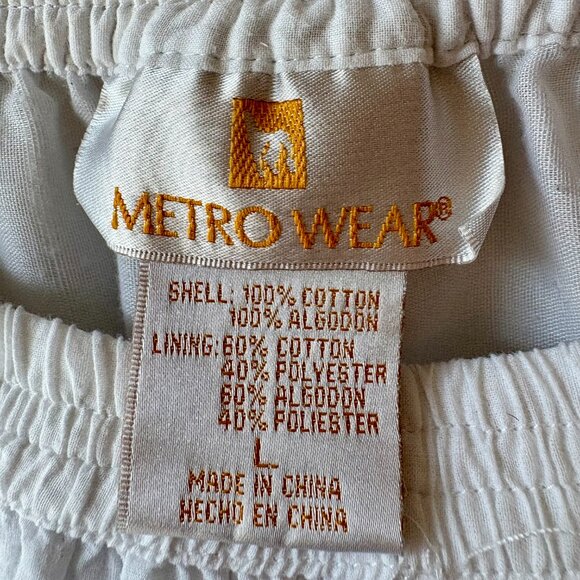 White Embroidered Floral 100% Cotton Midi Skirt Boho Peasant Skirt Size L Summer - Picture 7 of 9